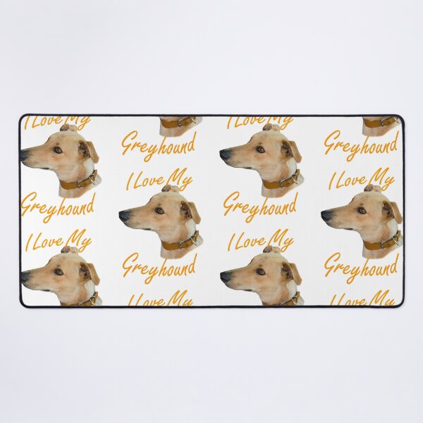 Item preview, Sadsac designs - I Love My Greyhound designed and sold by SadSacDesigns.