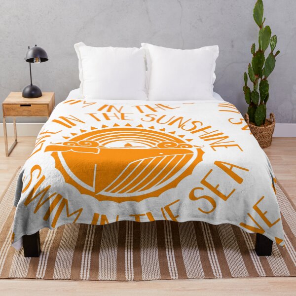 Item preview, Live in the Sunshine Swim in the Sea Inspirational Quote designed and sold by CoreImaging.
