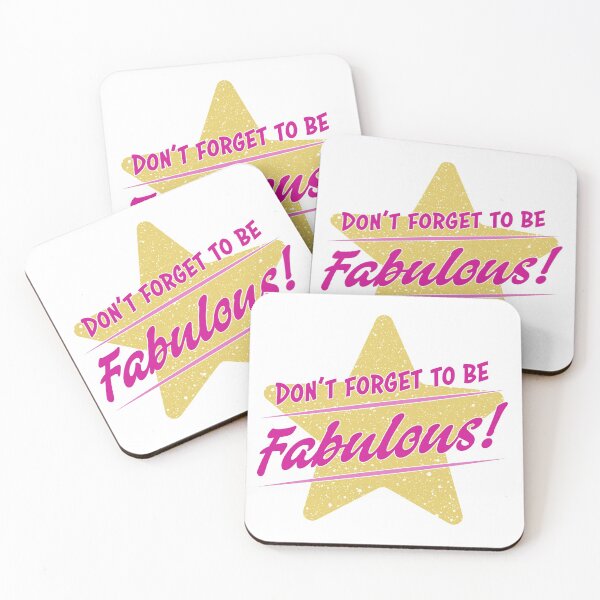 Item preview, Don't Forget To Be Fabulous designed and sold by Phil Tessier Too.
