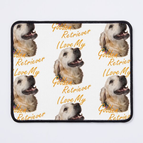 Item preview, Sadsac designs - I Love My Golden Retriever designed and sold by SadSacDesigns.