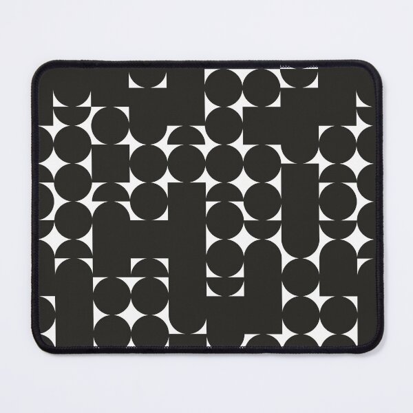 Item preview, Geometric, shape pattern, Black and white designed and sold by KookiePixel.