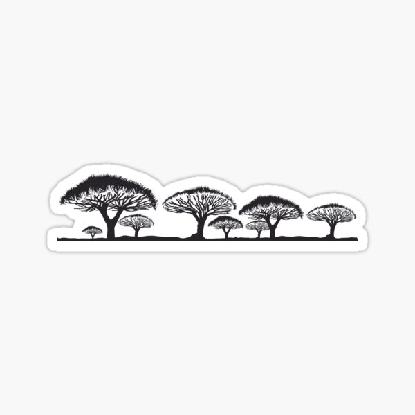 Dragon Blood Trees Sticker