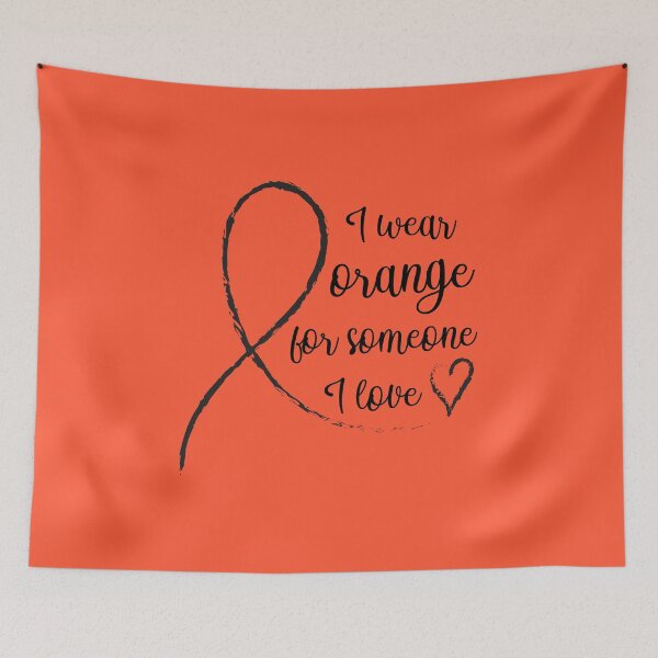 Item preview, I Wear Orange For Someone I Love designed and sold by beefrancky.
