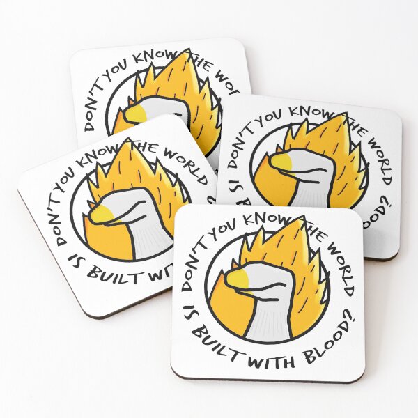 Item preview, Bo Burnham's Socko Design "Don't You Know the World is Built with Blood?" designed and sold by kalido.