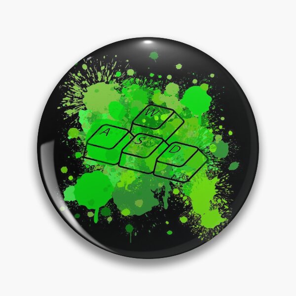 Item preview, Keyboard Gamers WASD designed and sold by MrsRockNRoll.