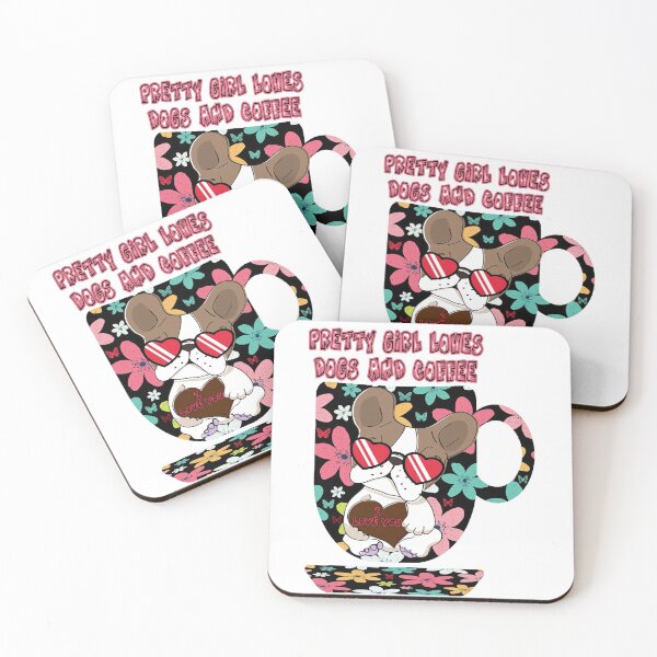 Item preview, Coffee Give Me Power, Coffee And Dog Is A Pretty Girl Right designed and sold by Mr-true-design.