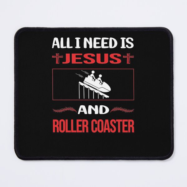 Item preview, Funny Jesus Roller Coaster Coasters Rollercoaster designed and sold by FifineCroteau.