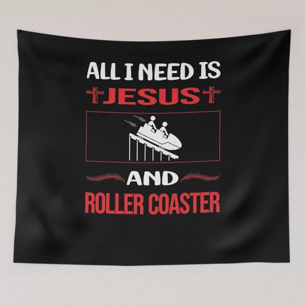 Item preview, Funny Jesus Roller Coaster Coasters Rollercoaster designed and sold by FifineCroteau.