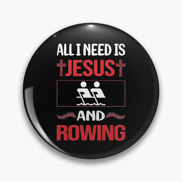 Item preview, Funny Jesus Rowing Row Rower designed and sold by FifineCroteau.