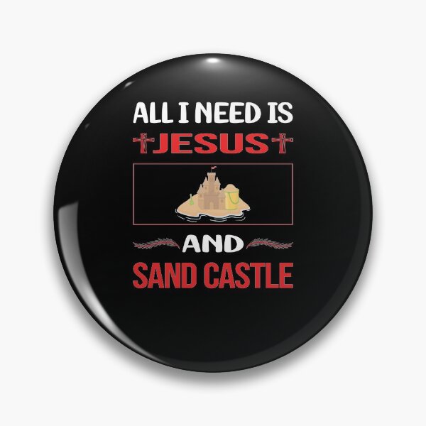 Item preview, Funny Jesus Sand Castle designed and sold by FifineCroteau.