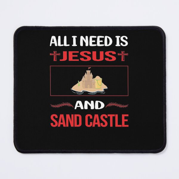Item preview, Funny Jesus Sand Castle designed and sold by FifineCroteau.