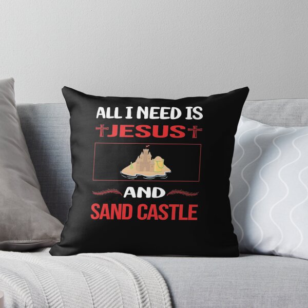 Item preview, Funny Jesus Sand Castle designed and sold by FifineCroteau.