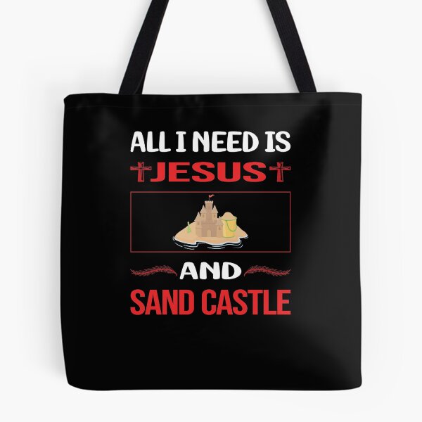 Item preview, Funny Jesus Sand Castle designed and sold by FifineCroteau.