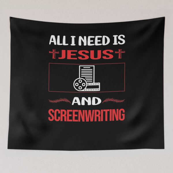 Item preview, Funny Jesus Screenwriting Screenwriter designed and sold by FifineCroteau.