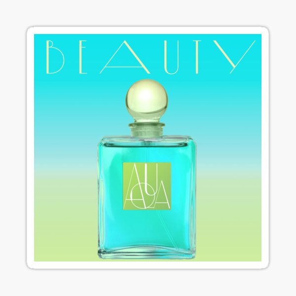 Item preview, Aqua Perfume Scented Colors  designed and sold by Sasha Art Gallery.