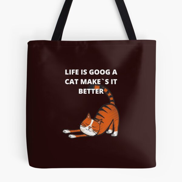 Item preview, LIFE IS GOOD A CAT MAKE`S IT BETTER. designed and sold by marie1919.