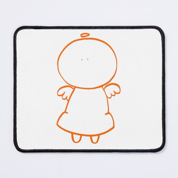 Item preview, Cute Little Orange Angel designed and sold by hopaaa.