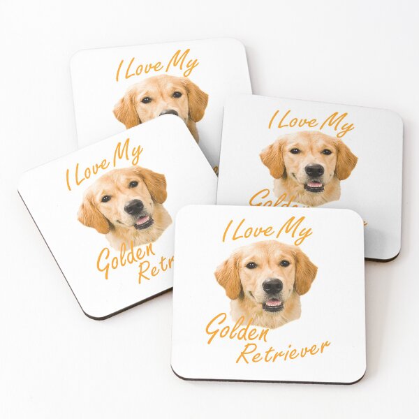 Item preview, Sadsac designs - I Love My Golden Retriever designed and sold by SadSacDesigns.