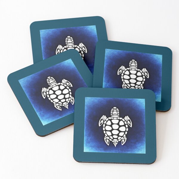 Item preview, Sea Blue Turtle Abstract Long  designed and sold by VTV2.