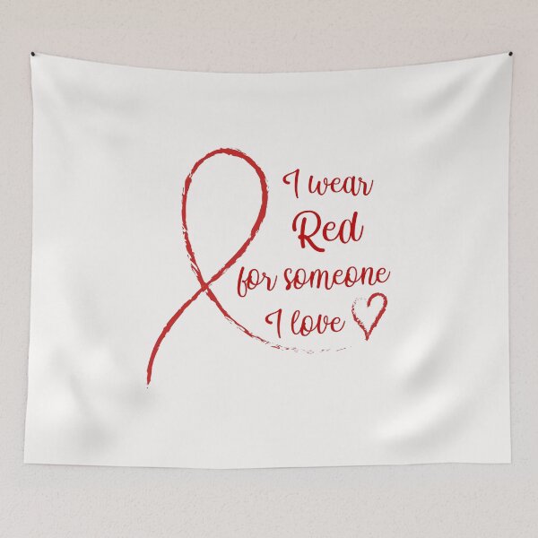 Item preview, Copy of I Wear Red For Someone I Love designed and sold by beefrancky.