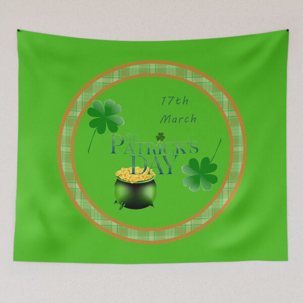 Item preview, St Patrick's Day Greeting designed and sold by ZanyPaintbrush.