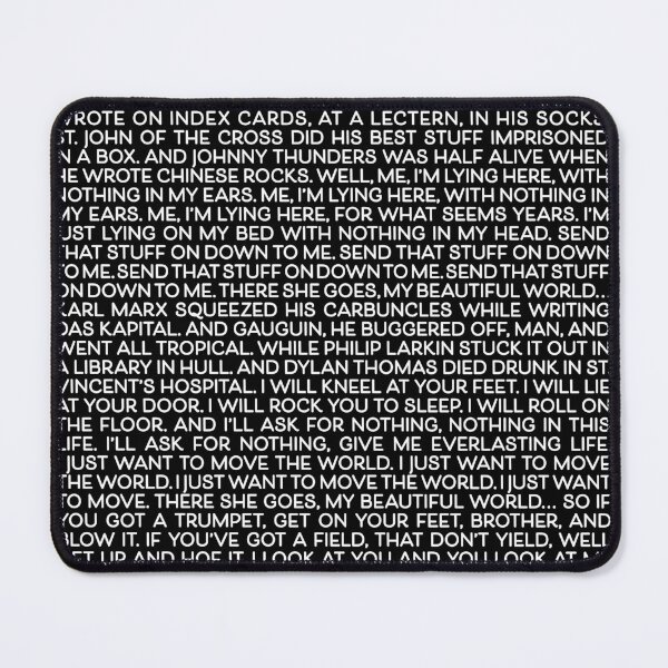 Item preview, There She Goes, My Beautiful World - Nick Cave & The Bad Seeds (lyrics) designed and sold by x1brett.