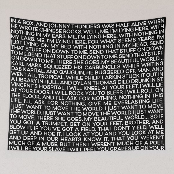 Item preview, There She Goes, My Beautiful World - Nick Cave & The Bad Seeds (lyrics) designed and sold by x1brett.