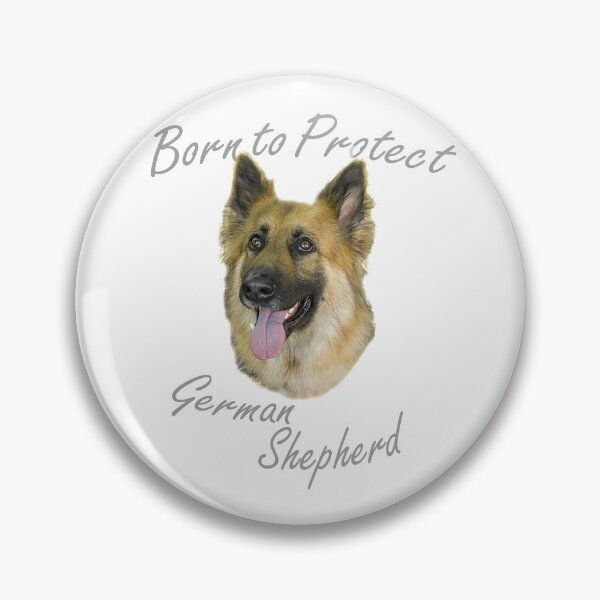 Item preview, Sadsac designs - Born to Protect German Shepherd designed and sold by SadSacDesigns.