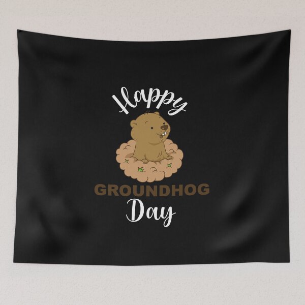 Item preview, Copy of Happy GroundHog Day designed and sold by beefrancky.
