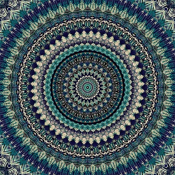 Artwork thumbnail, Mandala 187 by Mandala Of Life