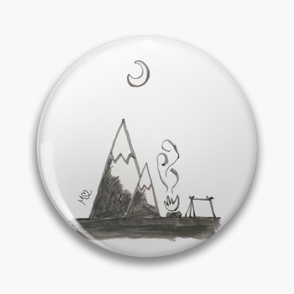 Item preview, Mountains and camp designed and sold by macuarelas20.
