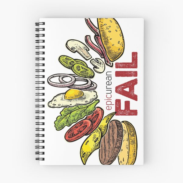Item preview, Falling Burger – Epicurean Fail designed and sold by studio228.