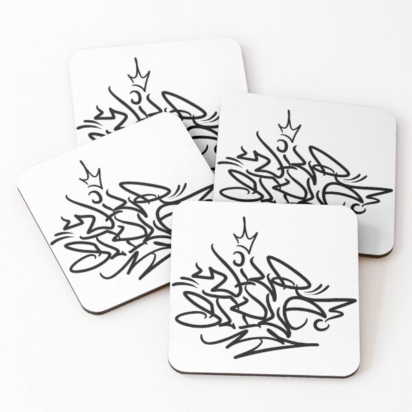 Item preview, Wildstyle Series 3 Black Graffiti Tag designed and sold by workbytristan.