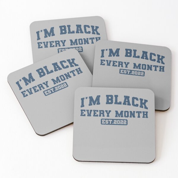 Aperçu de l'œuvre Je suis noir chaque mois, Mois de l'histoire des Noirs, fier d'être noir créée et vendue par SweetbeStore.