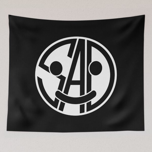 Item preview, Happy but sad black designed and sold by Reang.