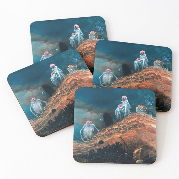 Item preview, Untitled (Simians) by Zdzislaw Beksinski designed and sold by ReimagineStore.