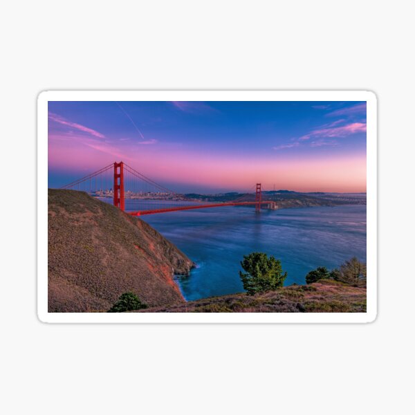 Golden Gate Bridge Sticker