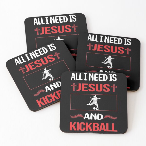 Item preview, Funny Jesus Kickball designed and sold by SunnyShop123.