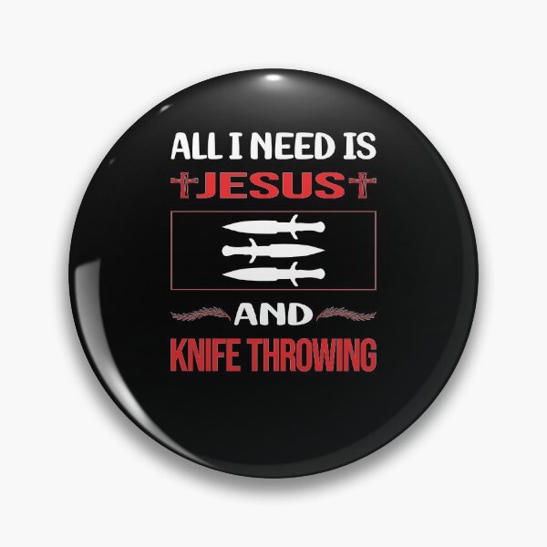 Item preview, Funny Jesus Knife Throwing designed and sold by SunnyShop123.