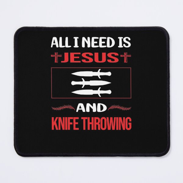 Item preview, Funny Jesus Knife Throwing designed and sold by SunnyShop123.