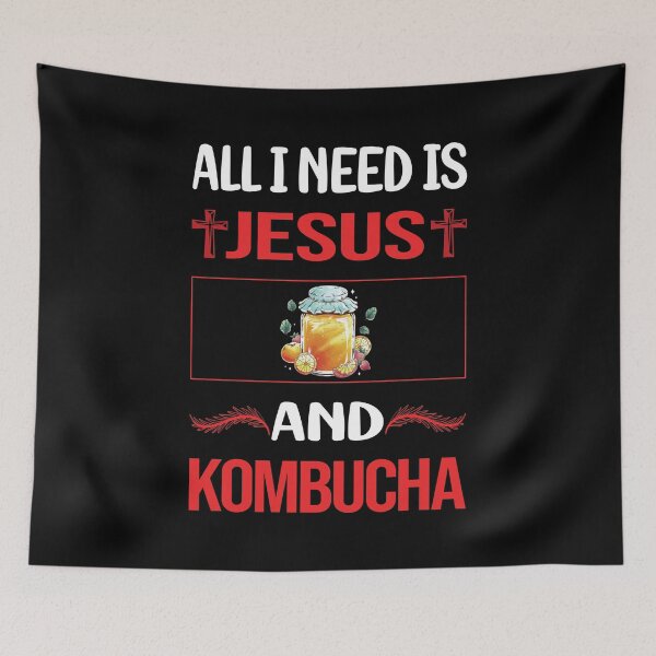 Item preview, Funny Jesus Kombucha Booch designed and sold by SunnyShop123.