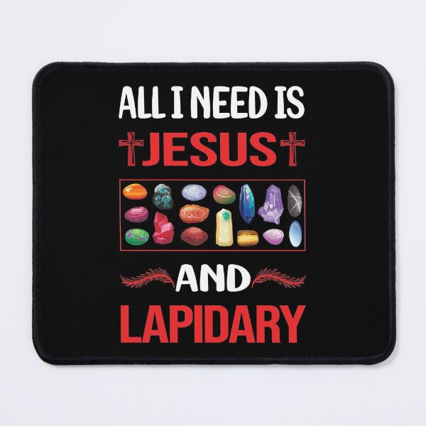 Item preview, Funny Jesus Lapidary Lapidarist designed and sold by SunnyShop123.