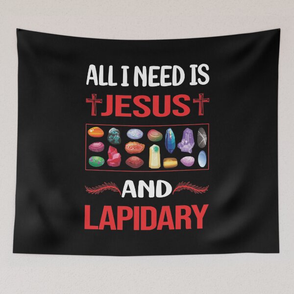 Item preview, Funny Jesus Lapidary Lapidarist designed and sold by SunnyShop123.