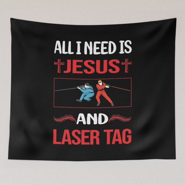 Item preview, Funny Jesus Laser Tag designed and sold by SunnyShop123.