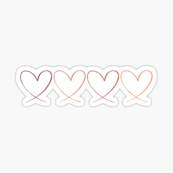 "heart" Sticker for Sale by KathaDraws Redbubble