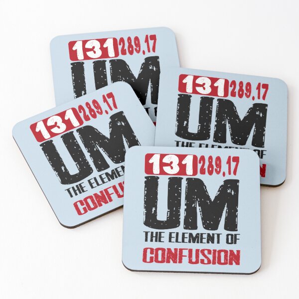 Item preview, um the element of confusion      designed and sold by VTV2.