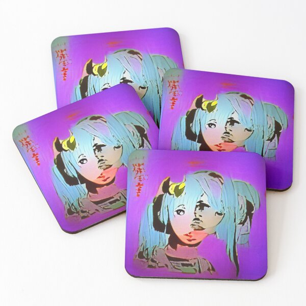 Item preview, Abstract Anime Girl designed and sold by cottonklub.