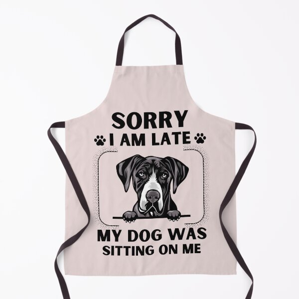 Item preview, Sorry I Am Late My Dog Was Sitting On Me (Dog Lover Gift) designed and sold by i-longmanshop.