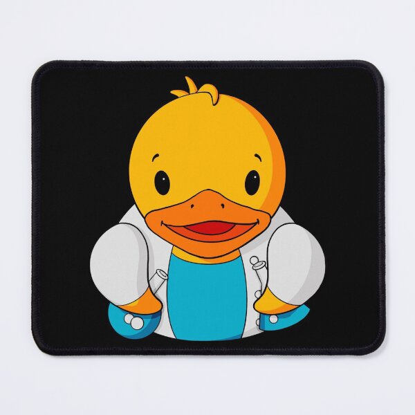 Item preview, Scientist Rubber Duck designed and sold by Alisha Ober Designs.