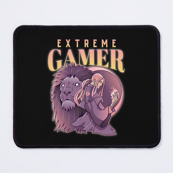 Item preview, Extreme Gamer with Lion Sorcerer designed and sold by PRIVARSHU.